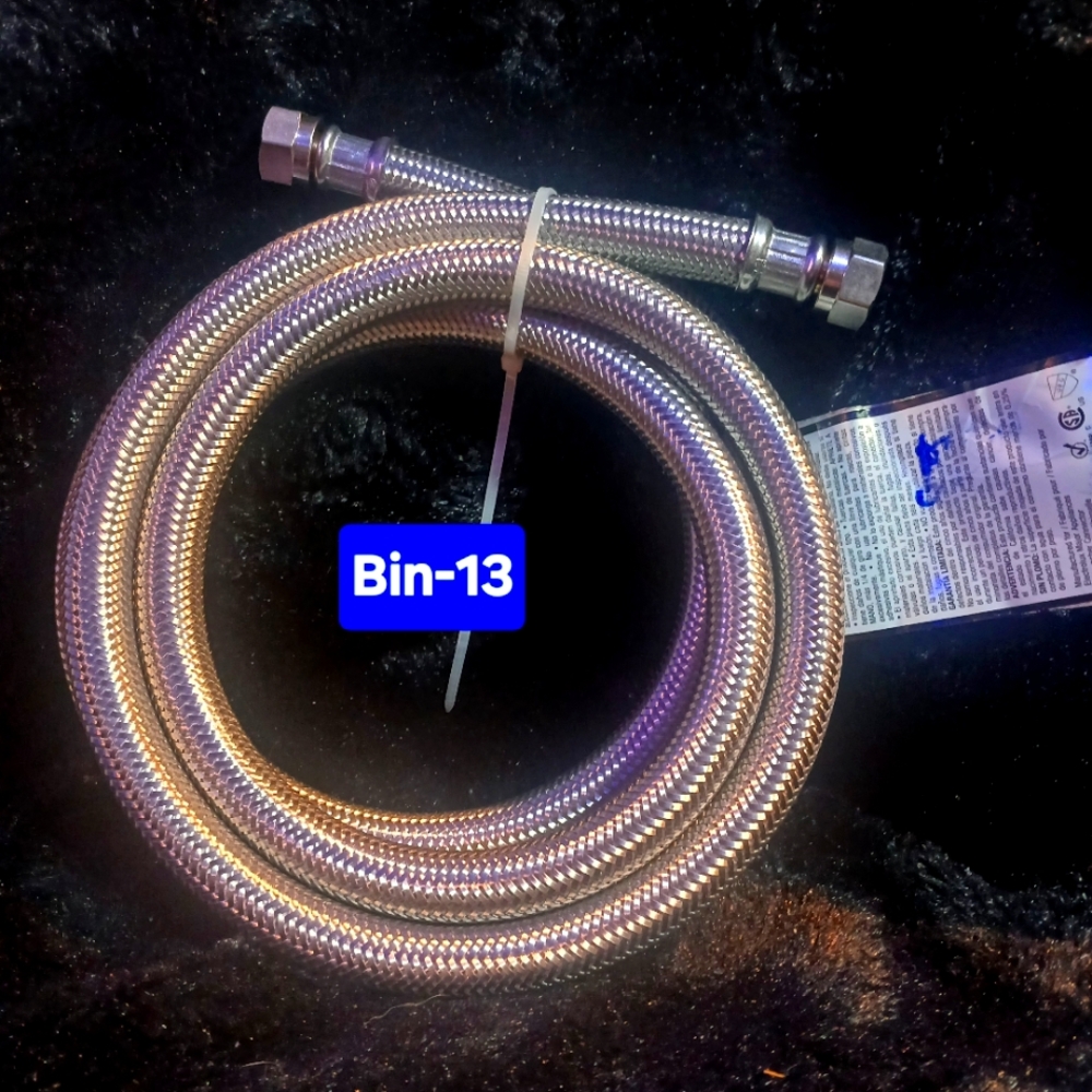 Source Unknown Silver Flexible Shower Hose